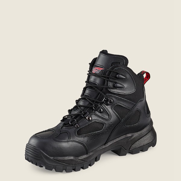 Bottes de Randonnée Red Wing - Truhiker - 6-Inch Waterproof Safety Toe - Noir - Homme 726UDLNKR